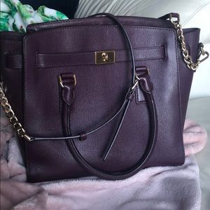 MK purse, super simple deep purple for fall!